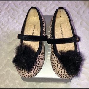 Stuart Weitzman Cheetah little girl shoes